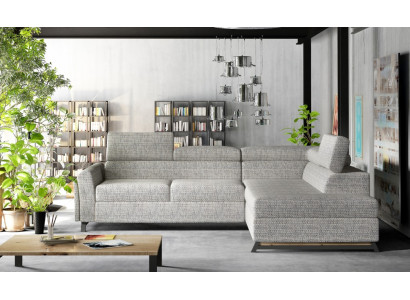 Sofá de diseñador Esquina Sofá de tela Conjunto de tapicería Forma de L Sofá de salón