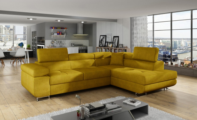 Eck Stoff Ecksofa L-Form Sofa Couch Design Couch Polster Textil Modern Textil  Tejido esquinero sofá de esquina en forma de L Sofá Diseño Sofá Tapicería Textil Moderno Textil