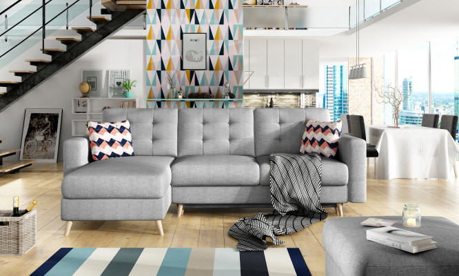 Diseño sofá esquinero sofá cama función cama tela cuero tapizado sofás nuevo.