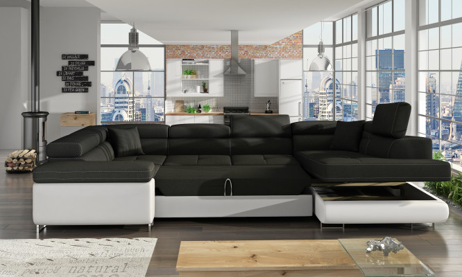 Sofá modular sofá cama sofá tapizado sofá esquinero con función de cama