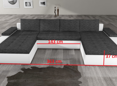 Wohnlandschaft Wohnzimmer Leder Sofa Couch Polster Sitz Ecksofa Garnitur  Conjunto de salón de cuero para sala de estar, sofá, sillón, chaislongue, juego de muebles