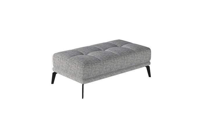 Taburete Sofá Puf Acolchado Taburete auxiliar Otomana Reposapiés Taburete de muebles Otomano