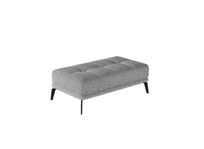 Taburete Sofá Puf Acolchado Taburete auxiliar Otomana Reposapiés Taburete de muebles Otomano