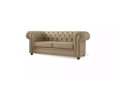 Chesterfield de dos plazas Muebles de oficina de lujo Muebles de sala de estar Tapizado sofá