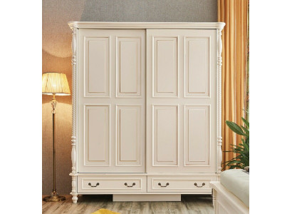 Armario clásico Armario Ropero Muebles Dormitorio Armarios Estilo Casa de Campo Nuevo