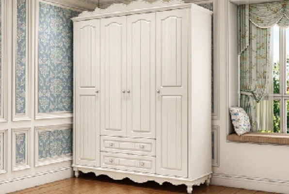 Armario armario estilo barroco muebles clásicos de dormitorio armarios de madera