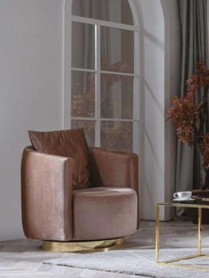 Sillón Muebles de lujo Mobiliario Sofá Diván de una plaza Relax Club Tapicería Muebles