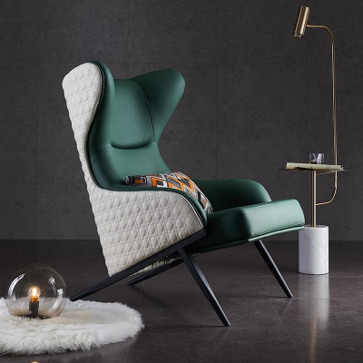 Sala de estar Sofá individual Sofá salón Club Hotel Lujo Moderno