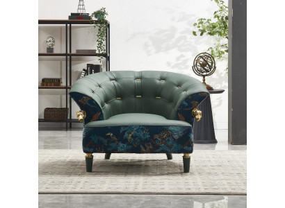 Sofá de tela de una sola plaza estilo de diseñador Muebles modernos de sala de estar