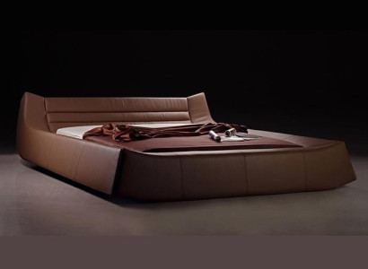 Cama Acolchado Diseño Lujo Doble Hotel Camas Dormitorio Cuero Tela Moderno