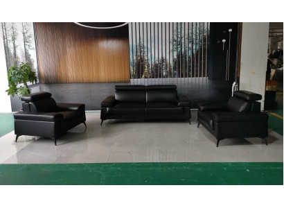 Sofá de 3 plazas + 1 + 1, conjunto de sala de estar, sofá, sofá, sillón, tapicería, sofás de cuero.