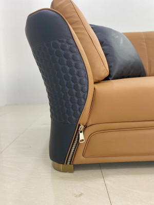 Sofá de tres plazas Sofá Tapizado Diseño Asientos Sofás Decoración Habitación Muebles Modernos