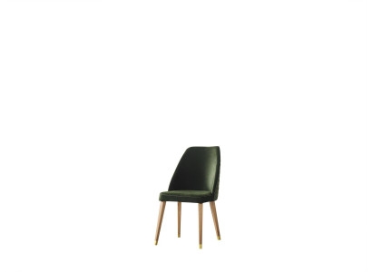 Silla Sala de estar Comedor Sillón Silla tapizada sin reposabrazos Sillón de lujo Nuevo