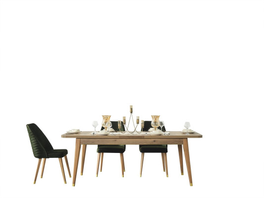 Mesa de comedor Grupo de mesas Comedor Sala de estar Juego de sofás de madera Diseño Mesas Nuevo