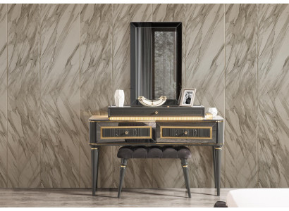 Tocador consola dormitorio muebles cómoda consolas diseño taburete conjunto