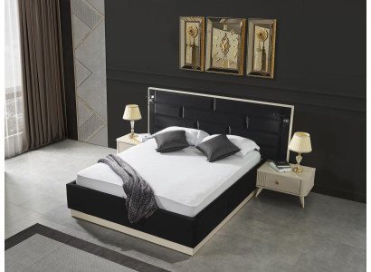 Lujo cama doble camas dormitorio muebles diseño loft hotel instalación