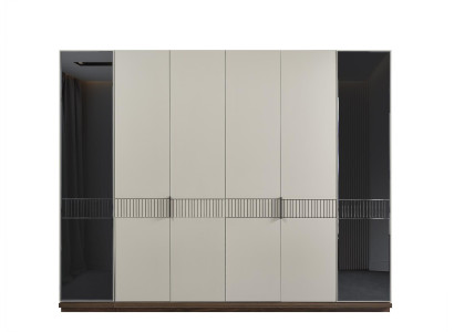 Armario ropero armarios de lujo de madera diseño muebles dormitorio blanco nuevo.