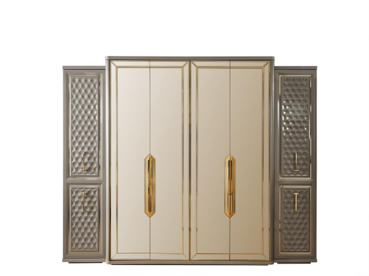 Armarios dormitorio Armario de lujo Armario de madera Muebles modernos