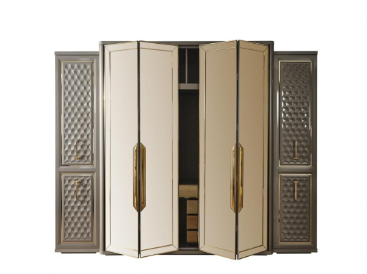 Armarios dormitorio Armario de lujo Armario de madera Muebles modernos