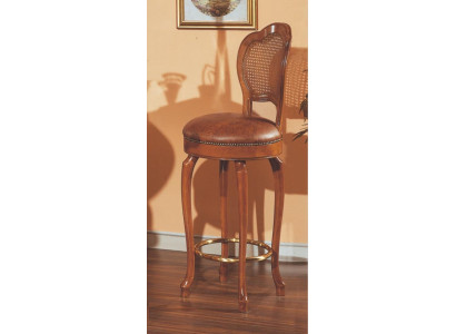 Taburete de bar diseño taburete taburete de mostrador silla de bar de cuero marrón de lujo acolchado bares.