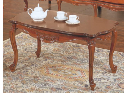 Mesa de centro rectangular de madera Mesas de salón Muebles italianos Mesa de lujo