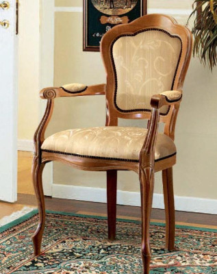 Sillas clásicas Silla de comedor de diseñador de lujo de madera Silla con respaldo de madera Silla