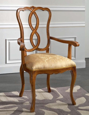 Sillas clásicas silla de diseñador Silla de comedor de lujo Silla de madera Silla con respaldo de madera