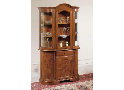 Vitrina Muebles italianos Vitrina Sala de estar Credenza Aparador Armarios de vidrio