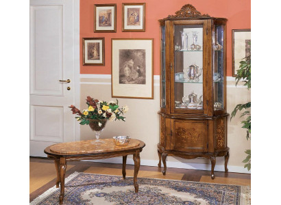 Vitrina Aparador Armarios Diseño Muebles italianos Armario Lujo Barroco Madera