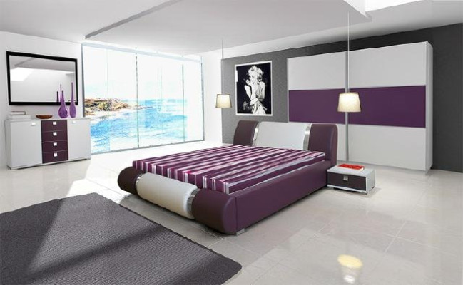 Cama de agua Cama Camas Cama doble Cama redonda Cama matrimonial Cuero Diseño Tapizado Nuevo Riva