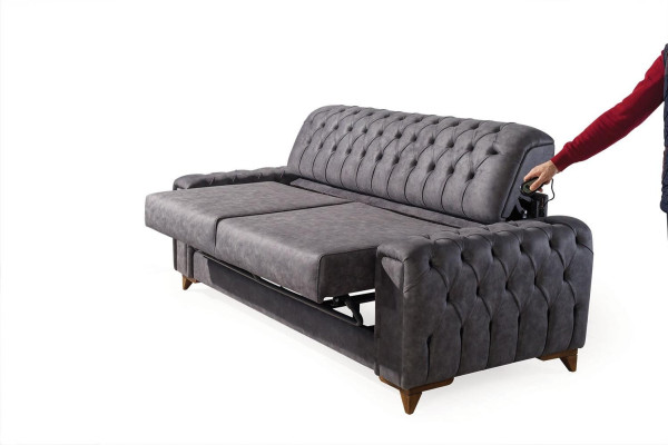 Conjunto de sofás Chesterfield, conjunto de muebles tapizados de sofá 3+3+1, grupo de asientos.