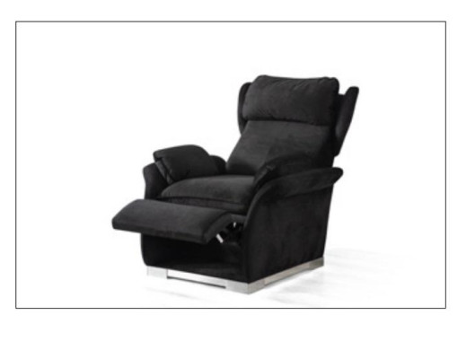 Sillón para televisión multifuncional de relajación estilo italiano, tapizado moderno nuevo.