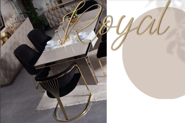 Mesa de comedor de madera, mesas, mesa diseño oro lujo muebles comedor diseñador.