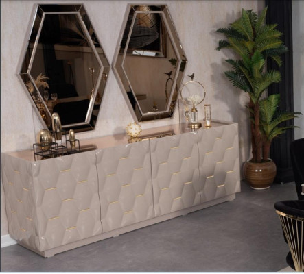 Lowboard cajonera Muebles italianos Nuevos Aparador Cómoda Diseño Mobiliario