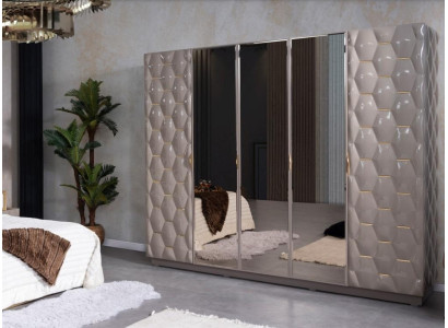 Armario Armario de lujo de madera Armarios Muebles Diseño de lujo Nuevo Dormitorio