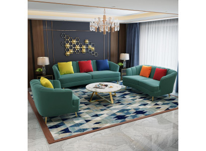 Conjunto completo de sofá de 3+2+1 plazas, sofá de diseño, sofá, sofá seccional.