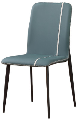Silla de diseño textil tapizada Sillas Sala de estar Comedor Nuevas 1x Sillón
