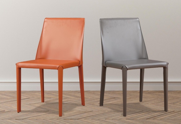 Silla de diseño de lujo, silla con respaldo tapizada 1x, silla de salón comedor, muebles nuevos.