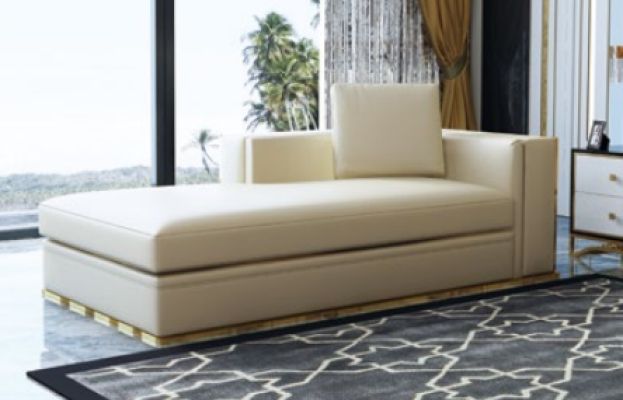 Diseño Sofá Couch Tapizado Conjunto de Asientos 3+2+1+ Chaiselongue Cuero Lujo