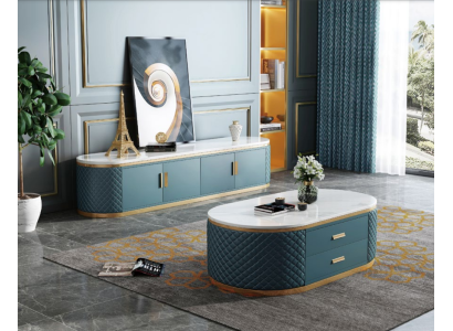 Cómoda de diseñador Aparador Bajo Tablero Lateral Decorativo Armario Estantería de Sala de Estar