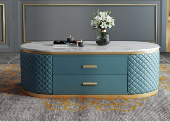 Cómoda de diseñador Aparador Bajo Tablero Lateral Decorativo Armario Estantería de Sala de Estar
