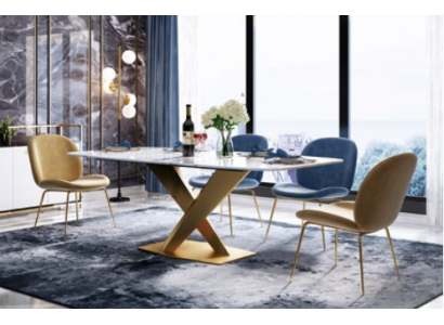 Mesa + 4 sillas Juego de comedor moderno Mesa Mesas