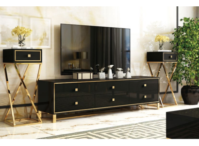 Sideboard RTV cómoda armario de TV bajo televisión decorativa muebles armarios