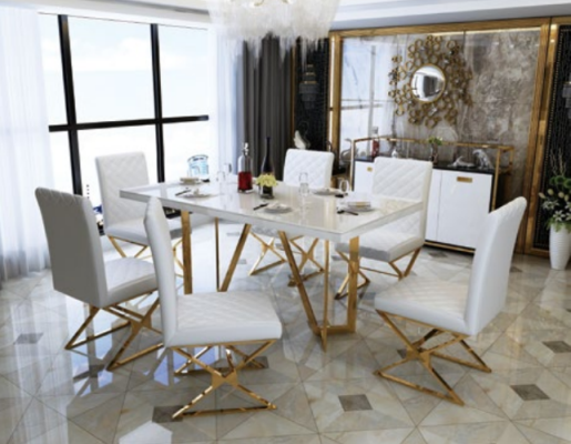 Mesa Mesa de comedor moderna Decoración de madera Diseño de mesa de madera Mesas de sala de estar Comedor
