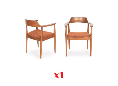 Silla de comedor de lujo, salón italiano de muebles de estilo sillón.