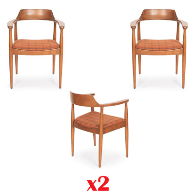 Sofá conjunto 2x cojines asiento asiento clásico cojín textil
