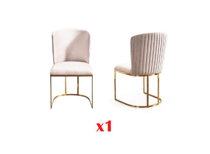 Sillas de comedor de madera Silla de lujo Blanca Sillas Muebles de salón