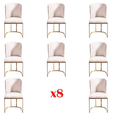 Diseño 8x sillas conjunto grupo tapizado Gastro Nuevo comedor silla conjunto sillón