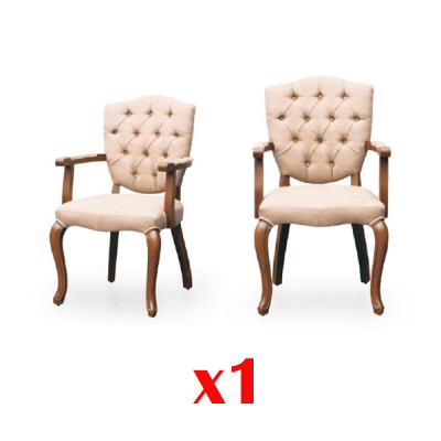 Silla de comedor, silla con respaldo, sillón, silla de diseño, silla tapizada marrón sillas