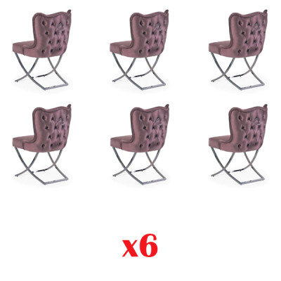 Diseño de sillas Chesterfield, conjunto de sillas tapizadas en tela para hoteles.